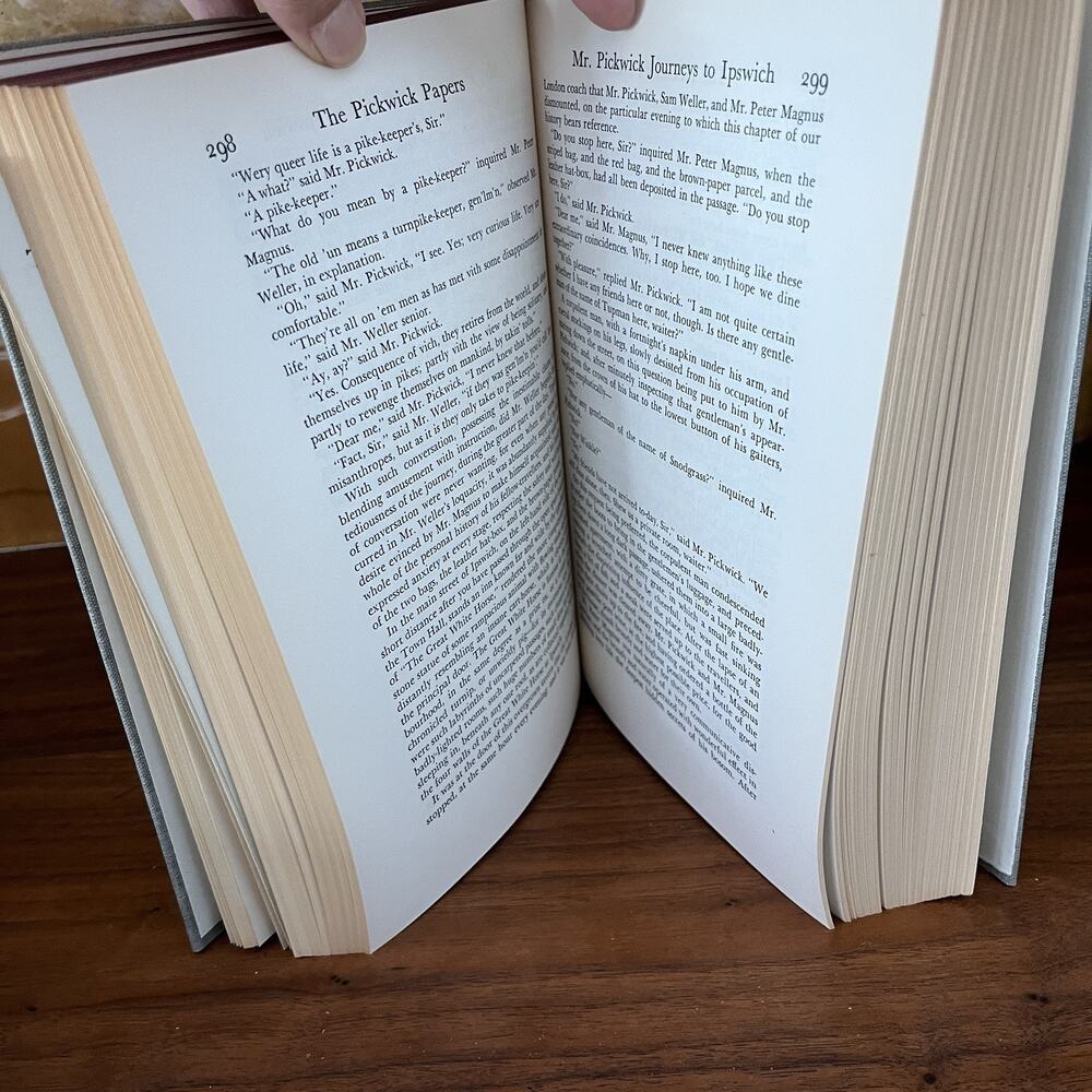 Charles Dickens The Pickwick Papers Heritage Press 1938 - Picture 11 of 15